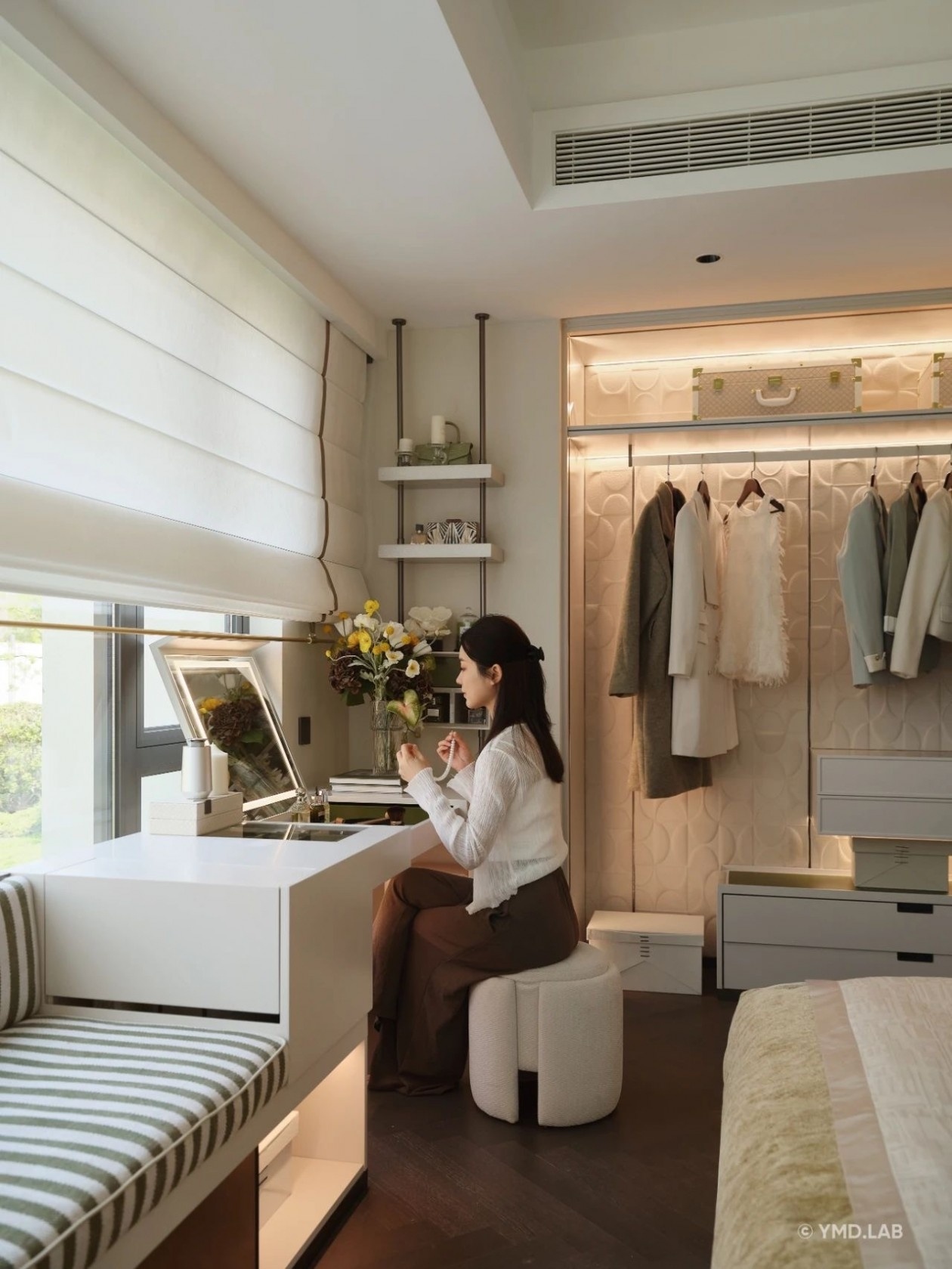 东莞华润旗峰润府92㎡《这房子会光合作用》| 上海岳蒙设计-26