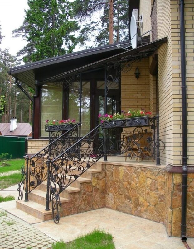 各类风格的门廊  阳台设计项目-35