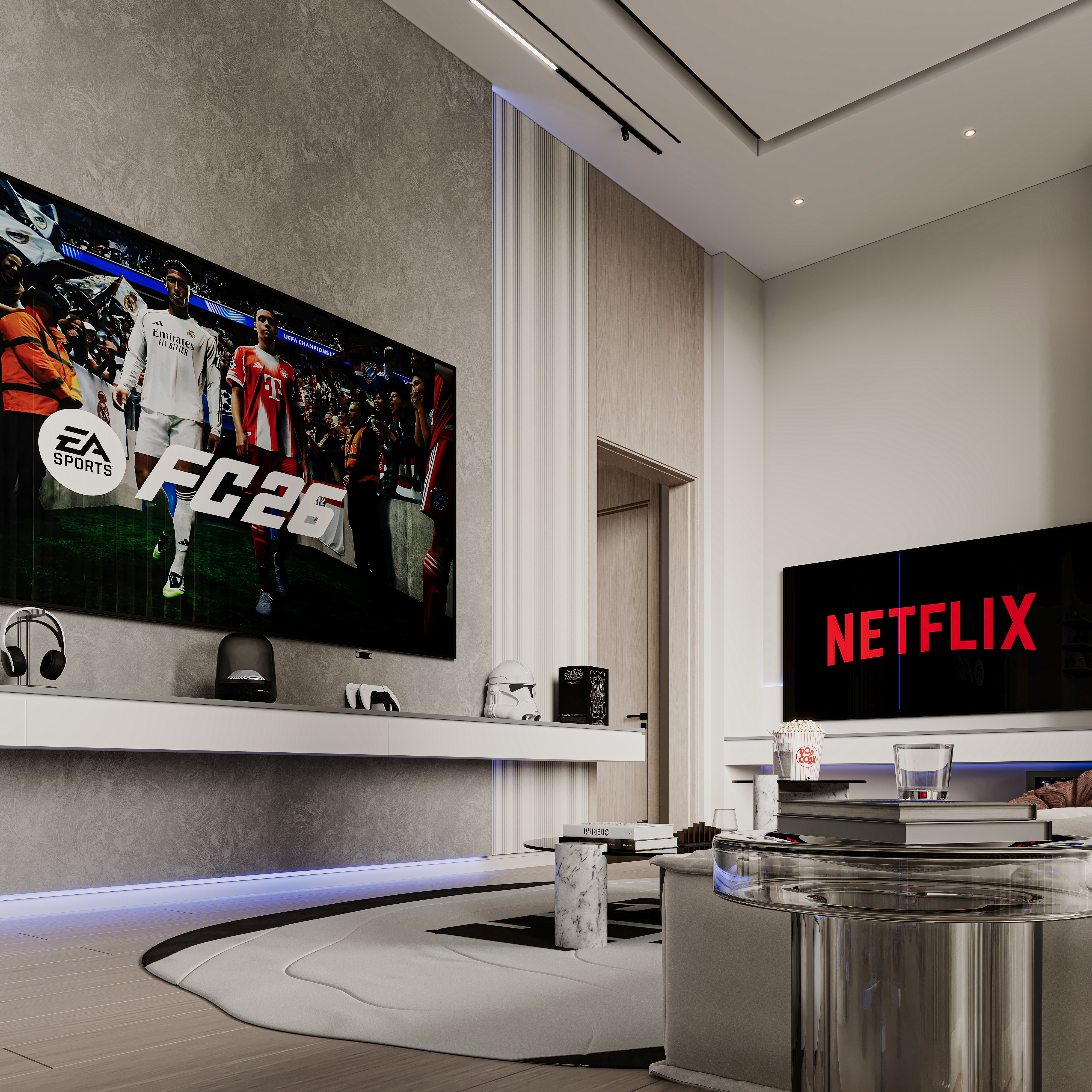 Gaming Room Interior Design-19