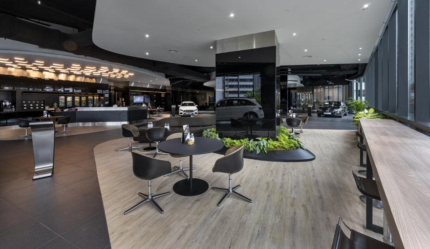 马来西亚首座奔驰体验中心丨马来西亚吉隆坡丨Sachi Design-21