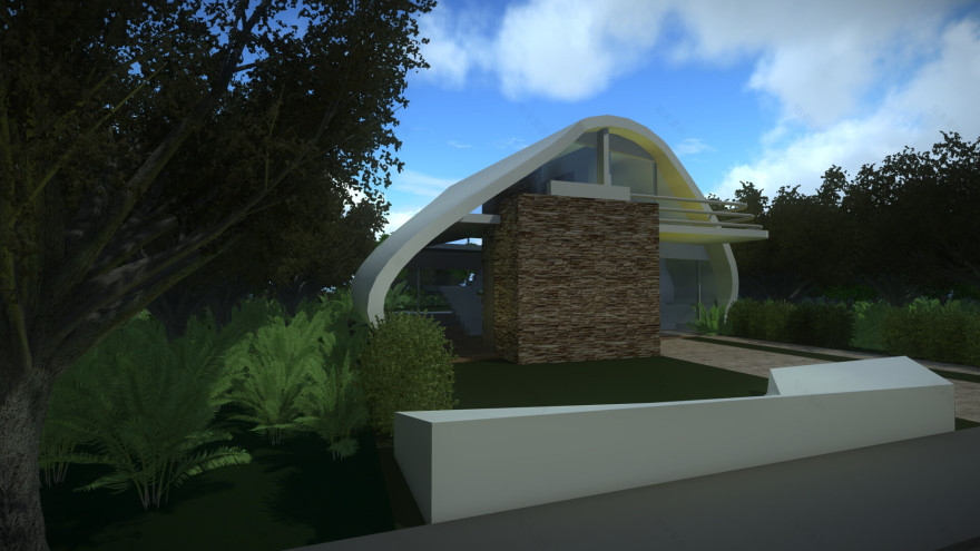 墨西哥森林中的绿意金字塔-12