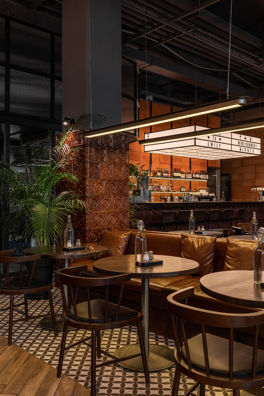 艾米丽布鲁克林披萨餐厅丨乌克兰利沃夫丨BUREAU I KARASHETSKYY ARCHITECTS-20