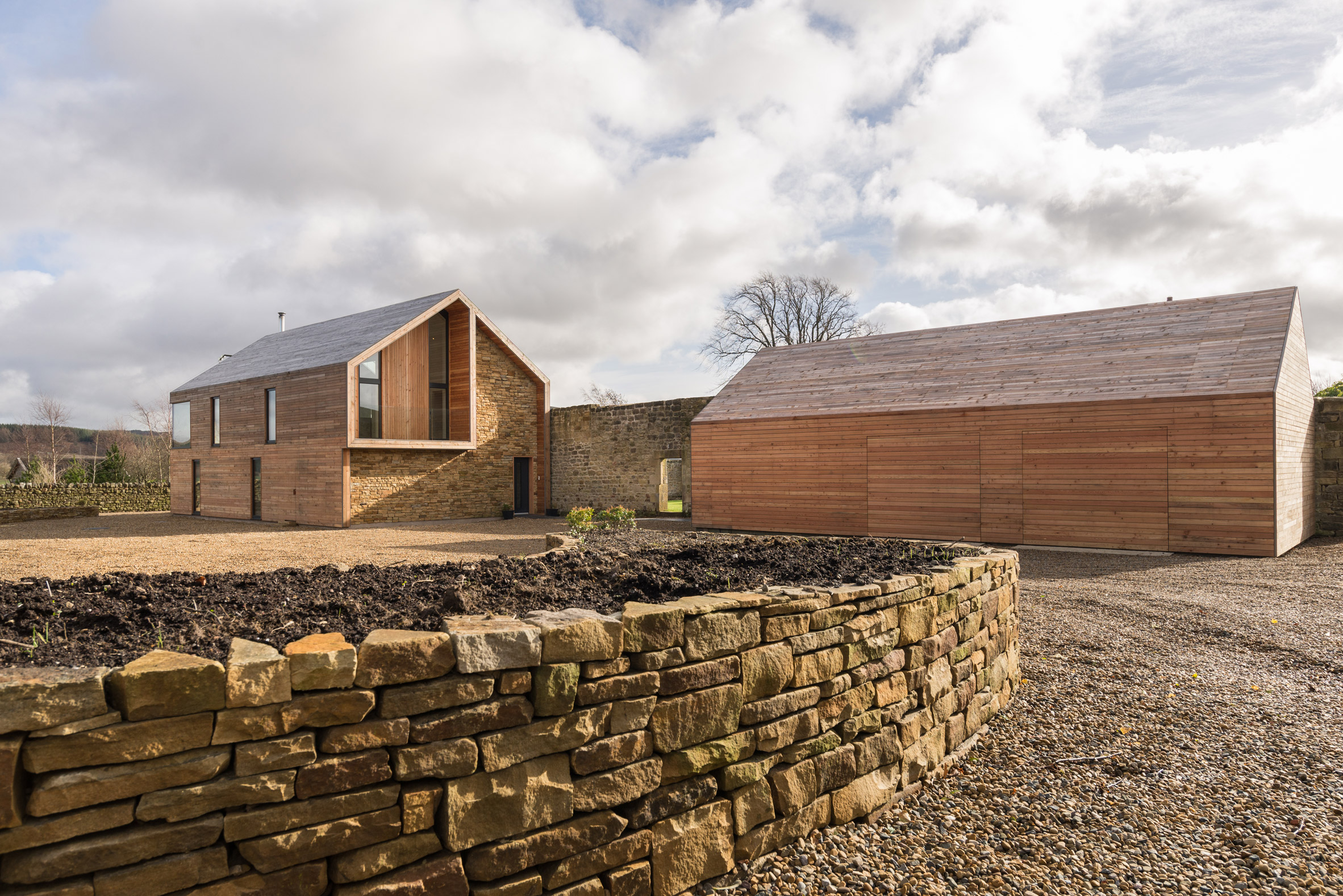 Richard Pender and Dan Kerr combine local materials at self-built house-2