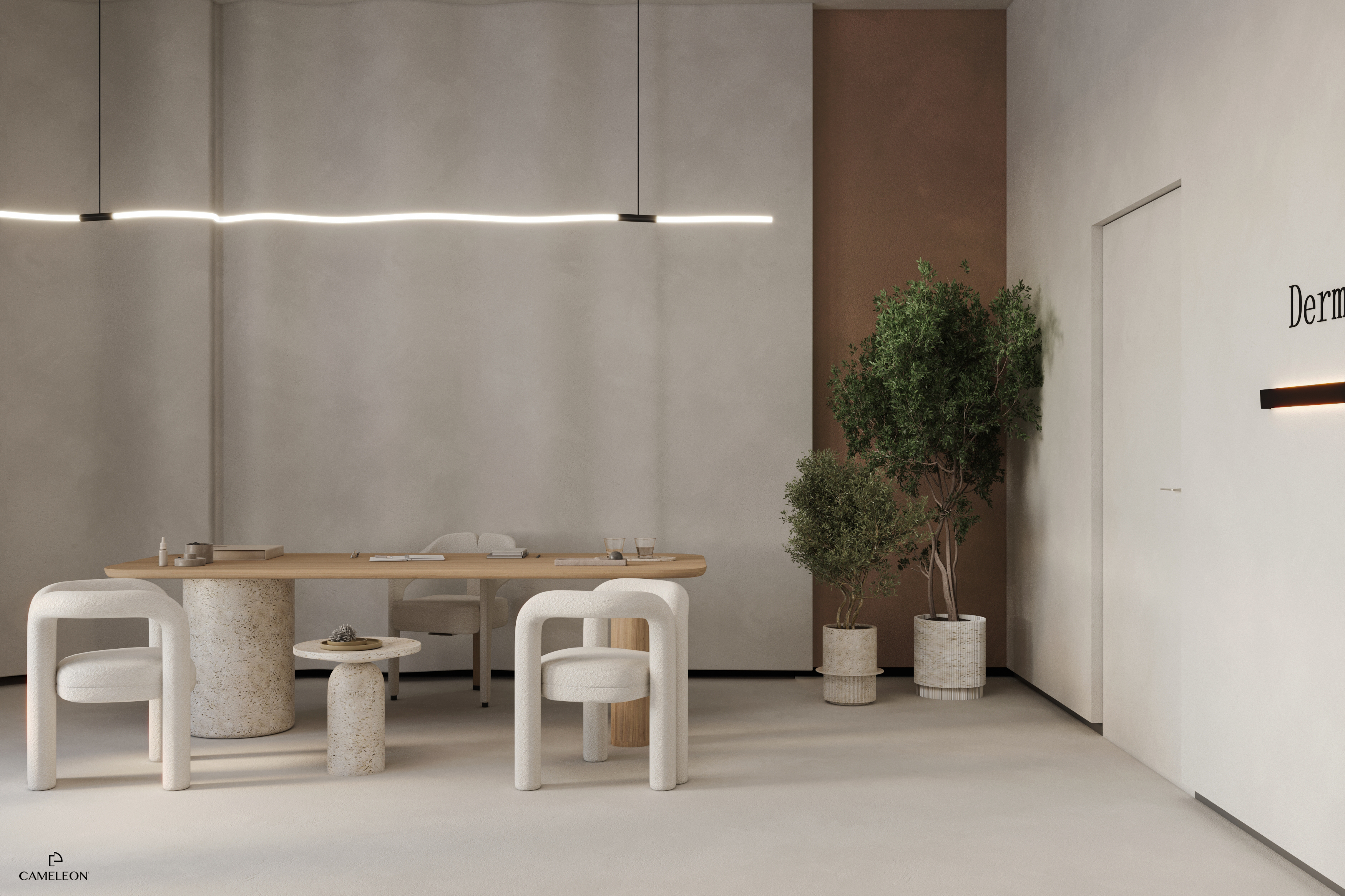 Novomed 诊所室内设计丨阿联酋丨Cameleon office-4