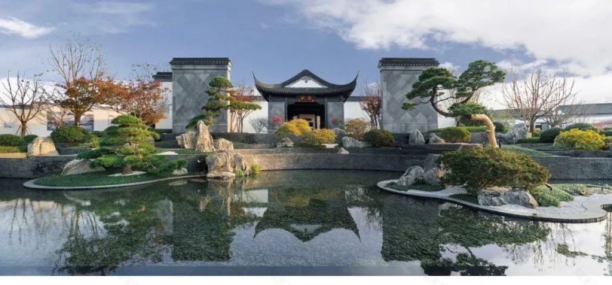 宜兴·雅达阳羡溪山中式合院观湖组团丨中国江苏丨大象建筑设计有限公司,浙江蓝颂园林景观设计集团有限公司-22