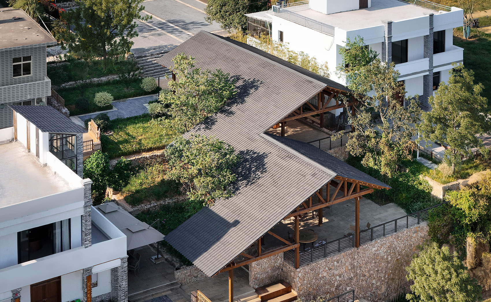 连续屋面东阳村木构实践丨中国江西丨繁星建筑工作室-55