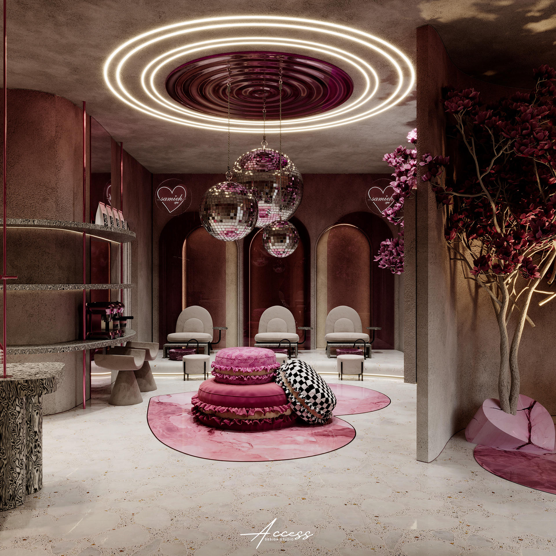 芭比世界美容院丨Access Design-4