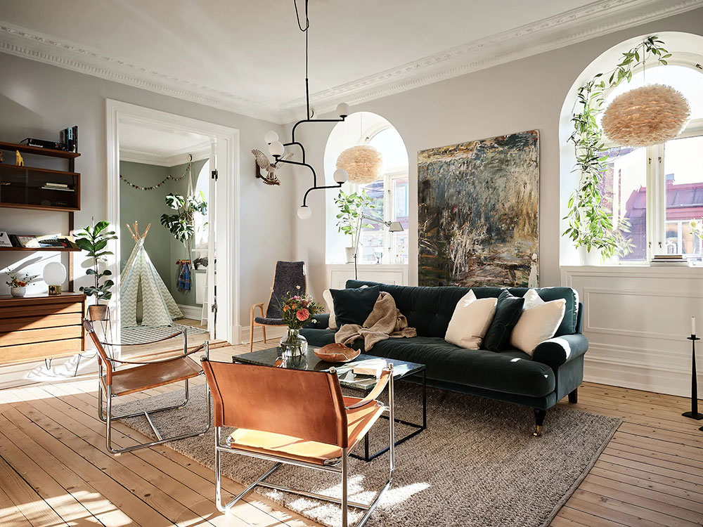 哥德堡复古公寓 | 古老与现代的完美融合-5