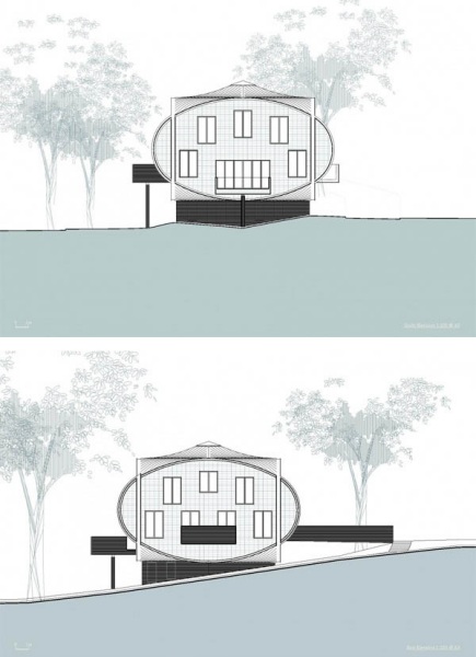 Maggie’s Center（“椭圆建筑”）丨英国诺丁汉丨英国CZWG Architects建筑工作室-12