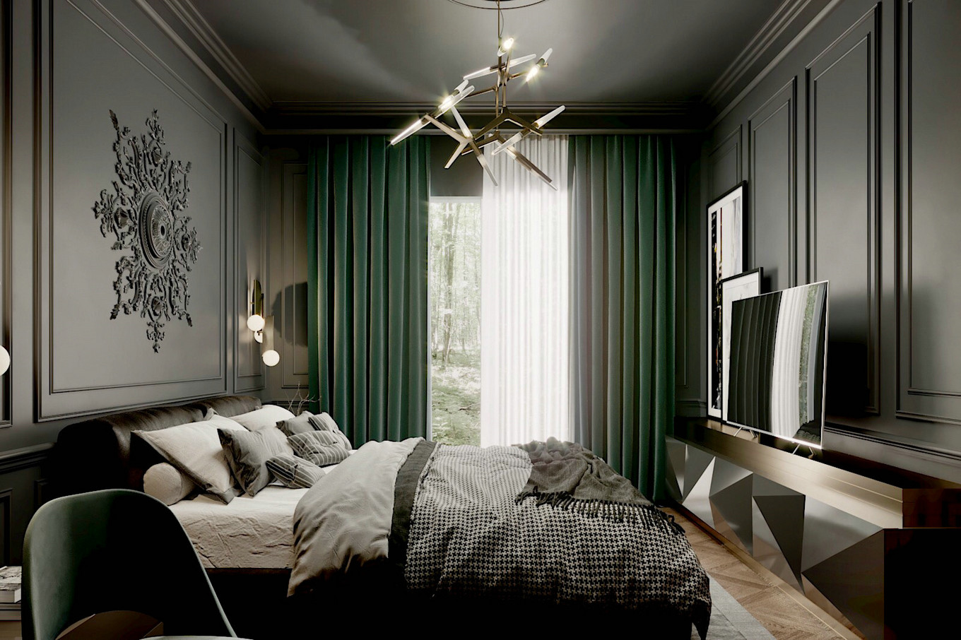 欧式居所，色彩斑斓的生活空间-12