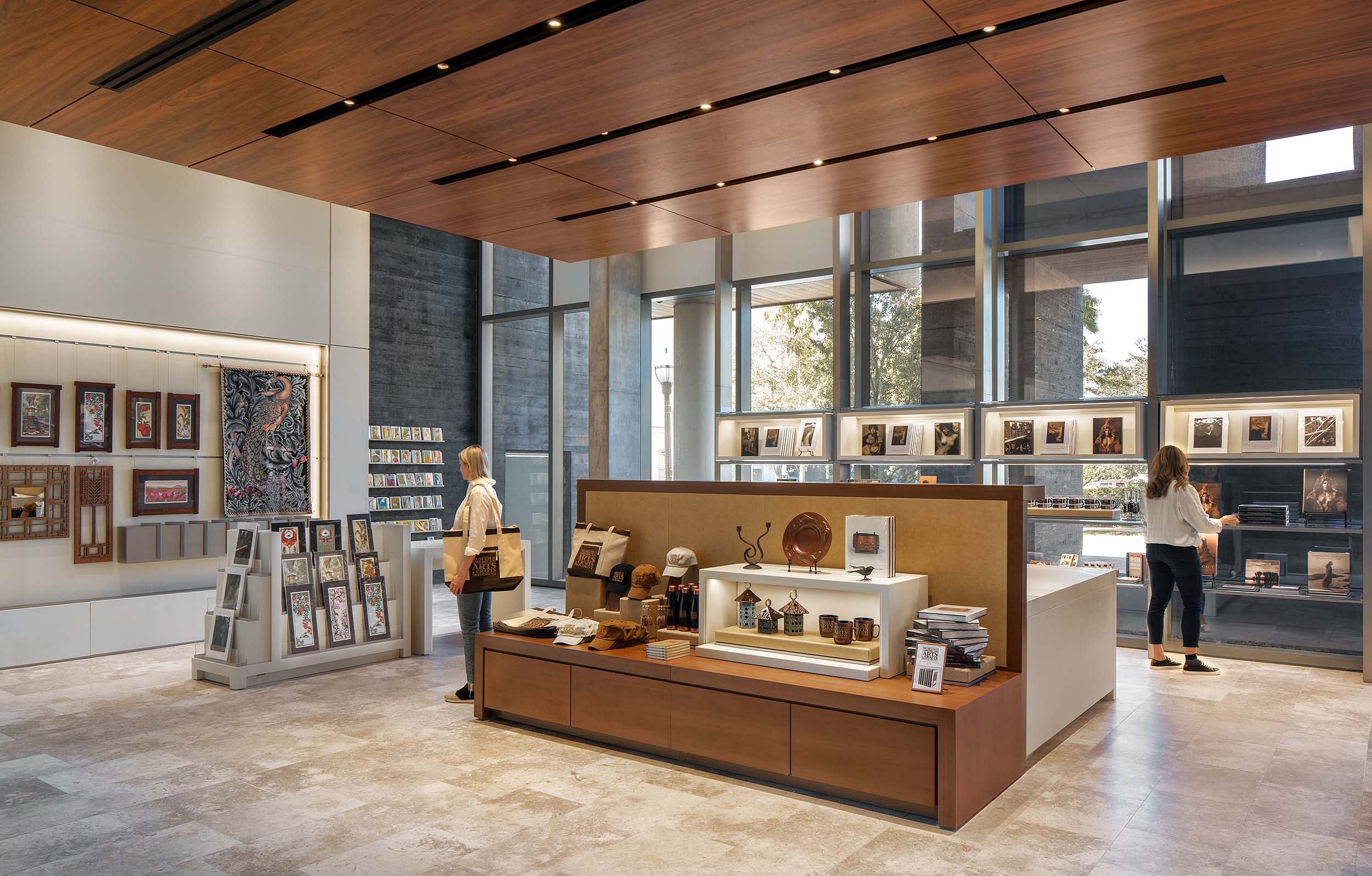 美国工艺美术运动博物馆商店和咖啡馆丨乌拉圭佛罗里达丨Bergmeyer-39