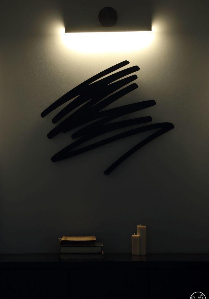 清羽设计丨平层丨黑白冷调如何打造温馨小家-21