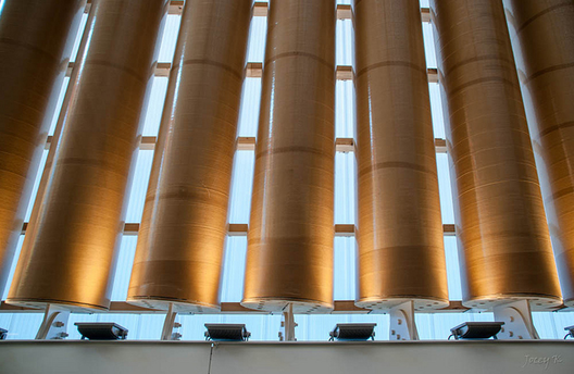 新西兰基督城纸板教堂丨日本建筑师坂茂（Shigeru Ban）-13