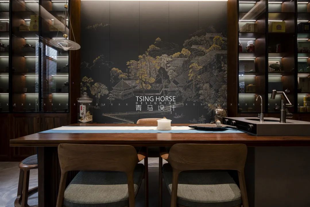 曲江名城440㎡去风格化设计丨青马设计-49