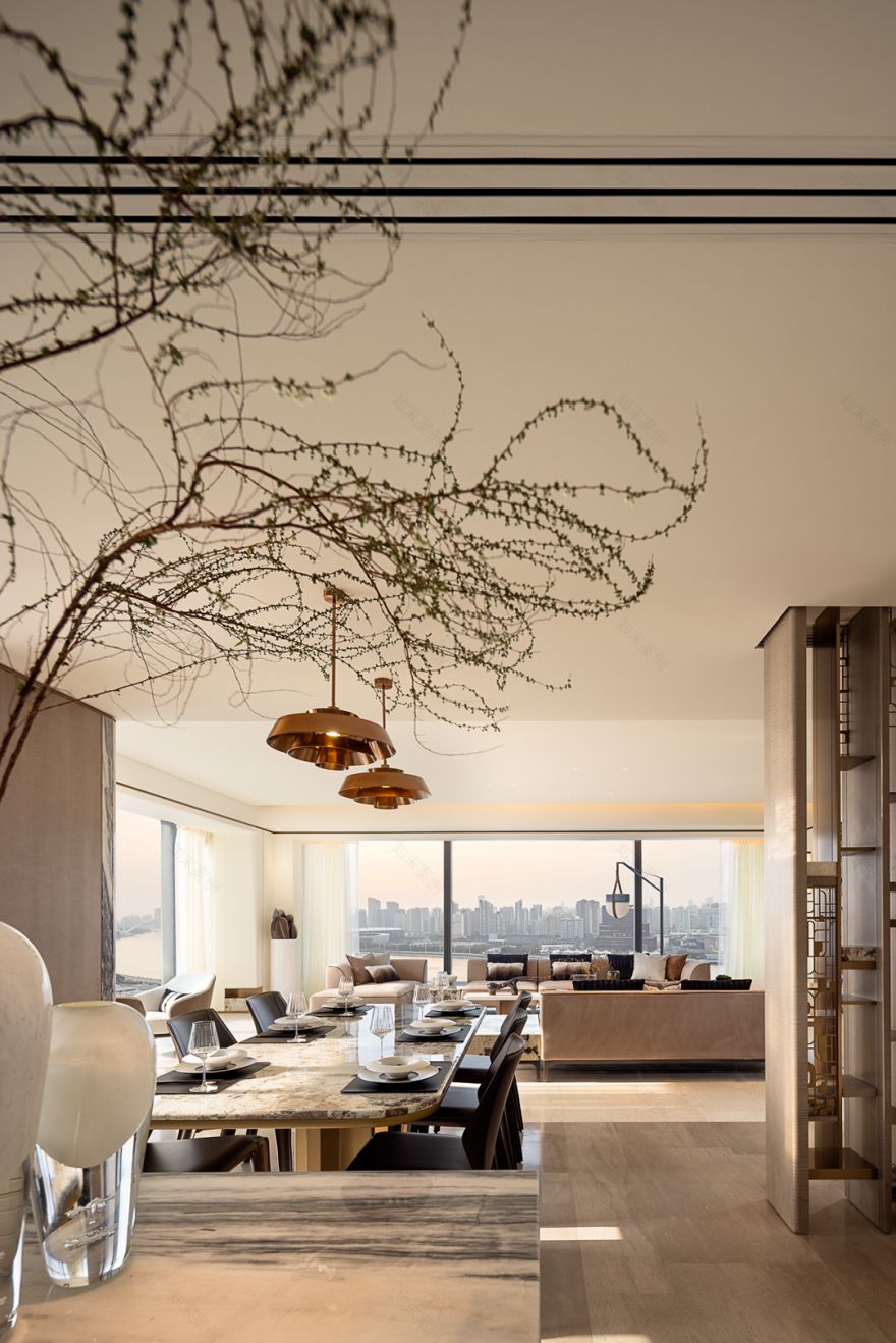 238㎡上海滨江大平层样板间丨中国上海丨程绍正韬 SRD DESIGN赛瑞迪普(软装)-31