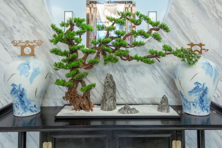 诗意新中式会所,温润儒雅的空间美学-37