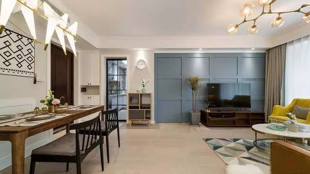 90㎡简约清新混搭两居，不只好看，且可细品！-8