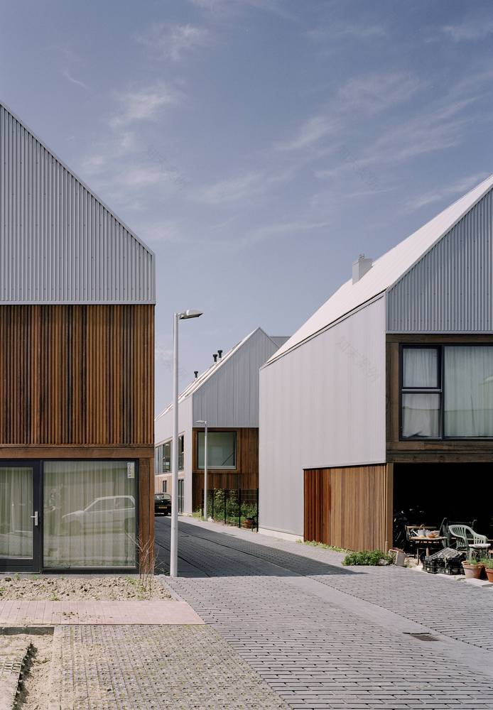 荷兰 Vijfhuizen 村 Bloembollenhof Housing Complex-34