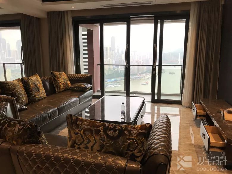 极昼极夜混搭风,打造 240 平米珊瑚水岸新视界-17