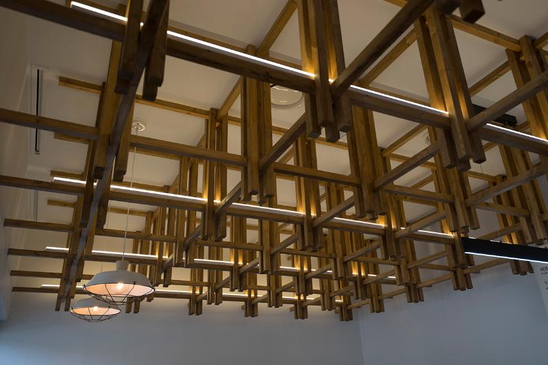 12 坪极简咖啡厅，打造温馨氛围-8