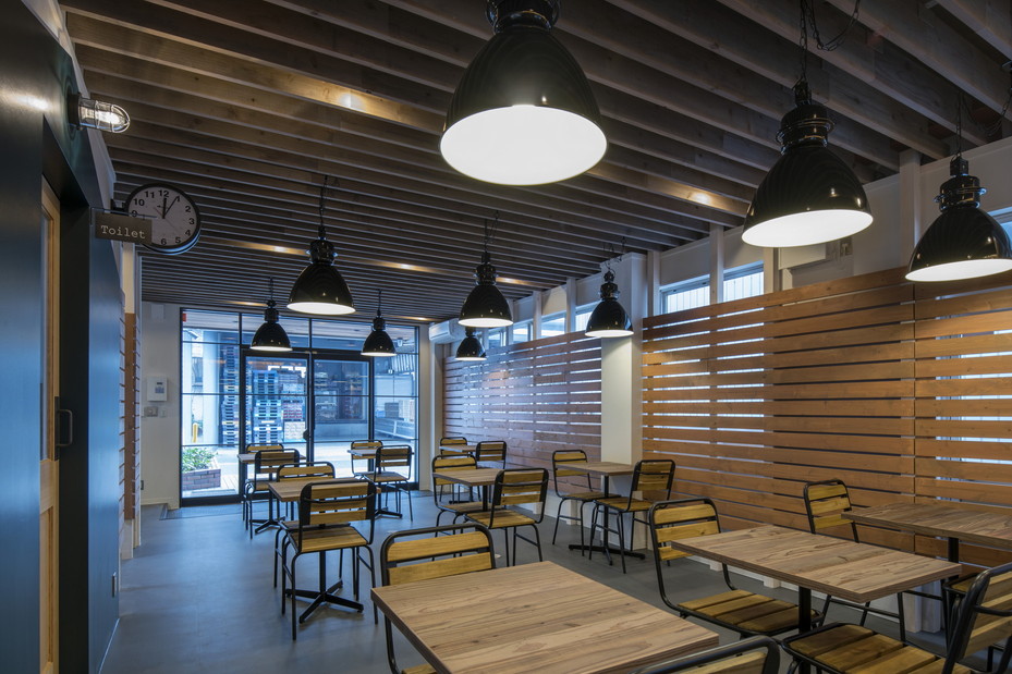 有机设计建筑工作室 | 改造旧仓库办公室为员工休息区-14