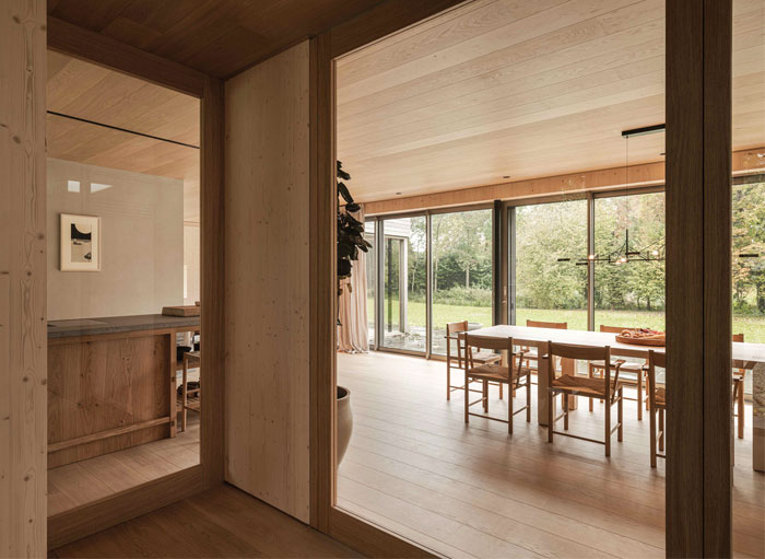 荷兰某斯堪的纳维亚风格度假住宅丨Asker工作室-9