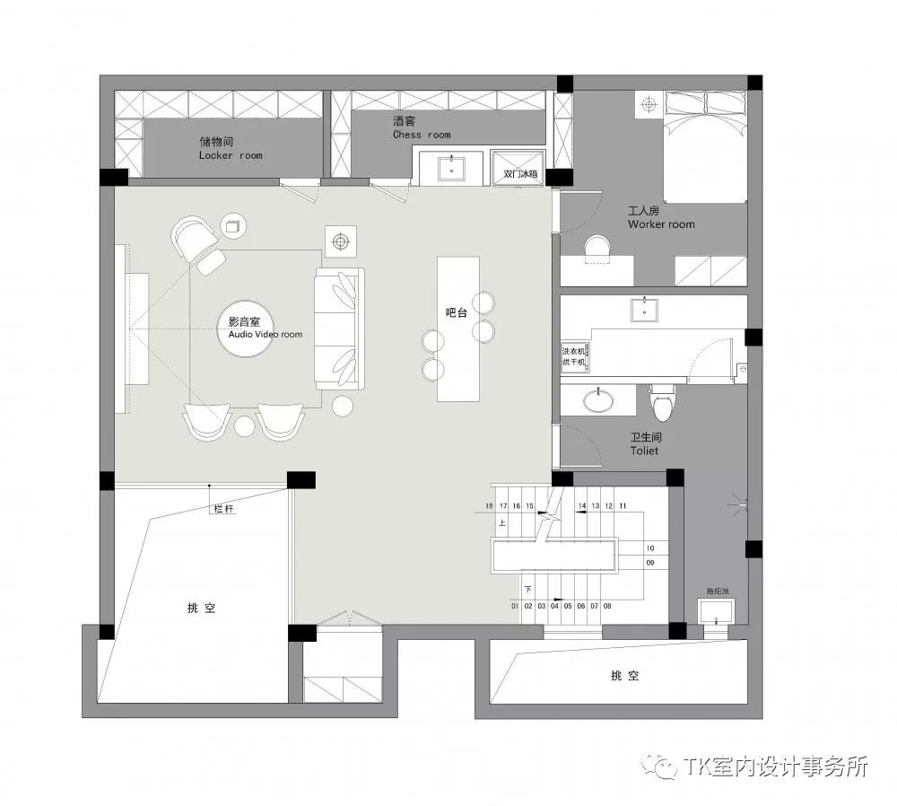 翠湖苑美式轻奢 | 功能分区清晰，舒适与精致并重-14