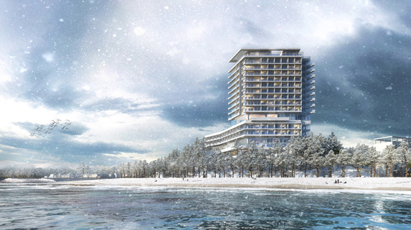 HH Resort and Spa酒店综合体丨韩国丨Richard Meier & Partners-11