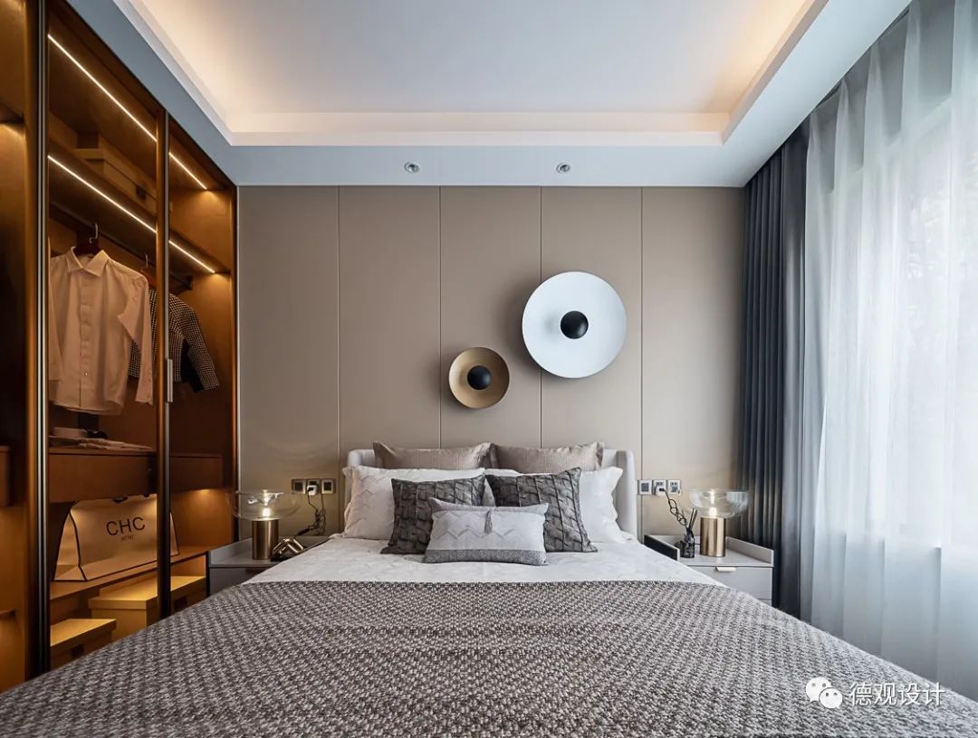 德观设计 | 兴华尚都国际样板间 | 惊艳橙光，写意人文东方-83