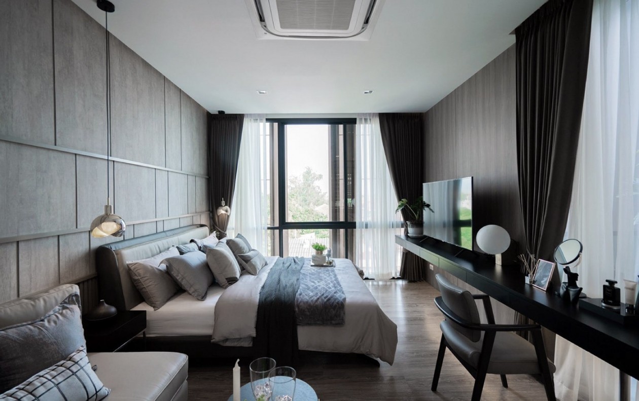 泰国，联排别墅效果图+完工实景！-16