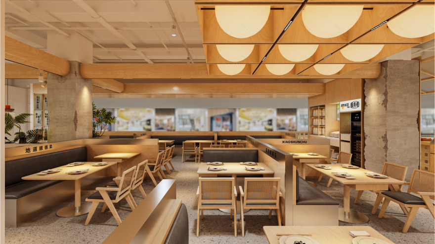 小顺厨地道顺德菜,城市农家乐丨中国广州丨一哲(餐饮设计)-10