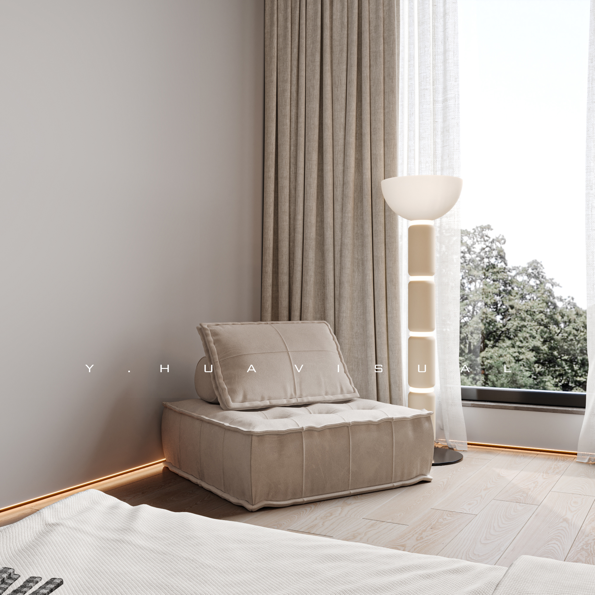 乙画视觉｜卧室篇-11