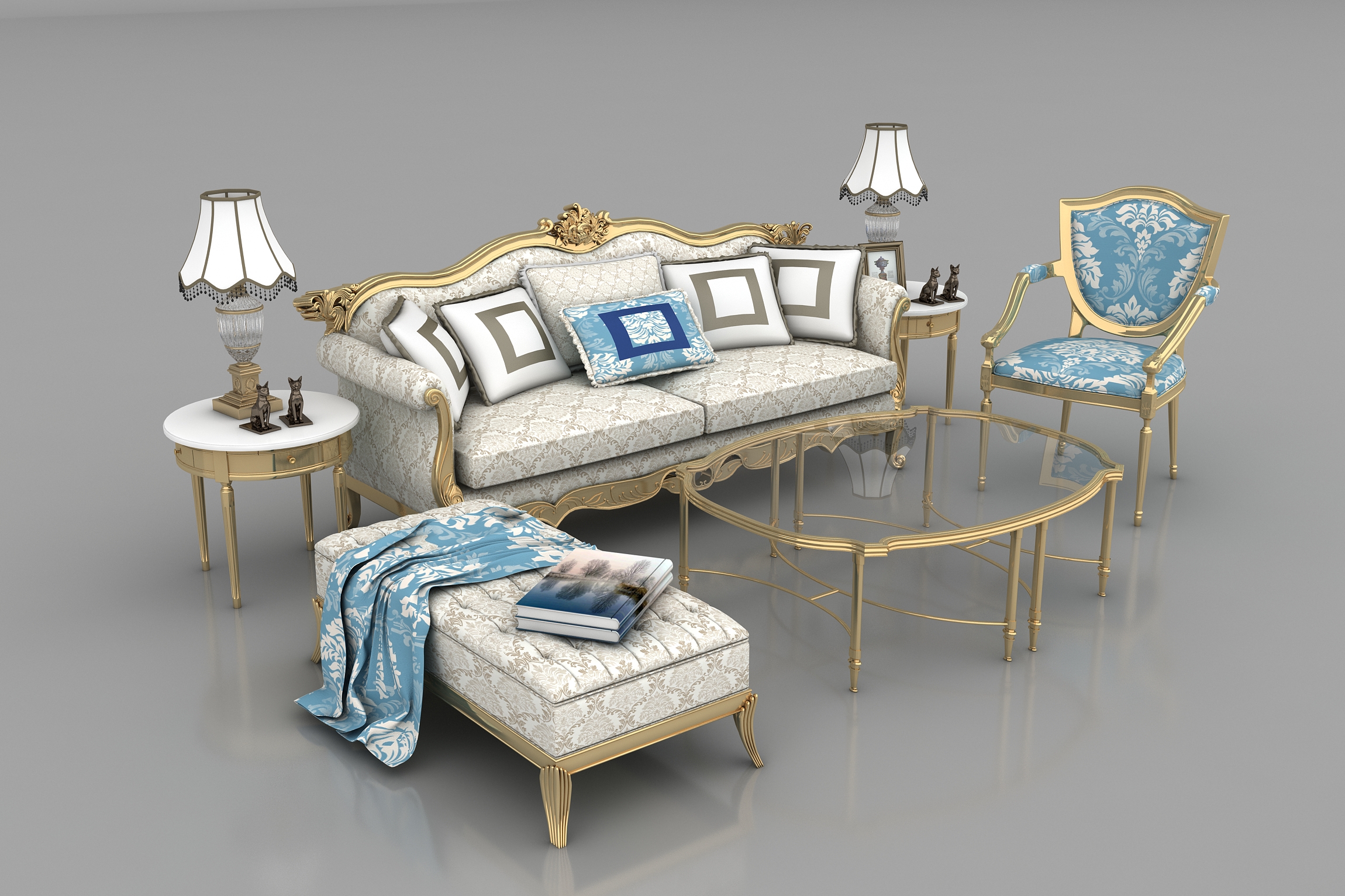 Classic Sofa Set SELL MODEL-0
