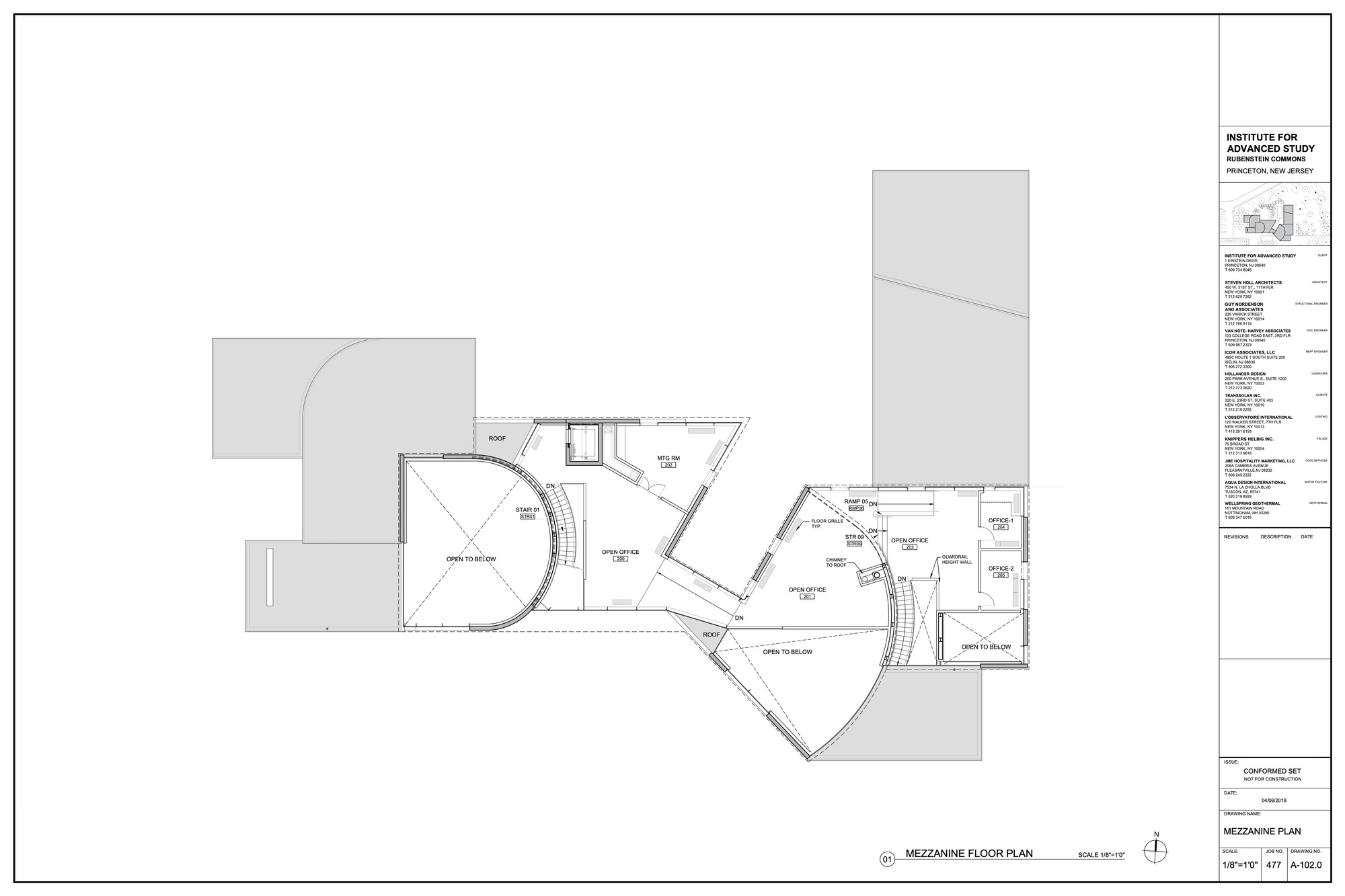 Rubenstein Commons Institute for Advanced Study / Steven Holl Architects-40