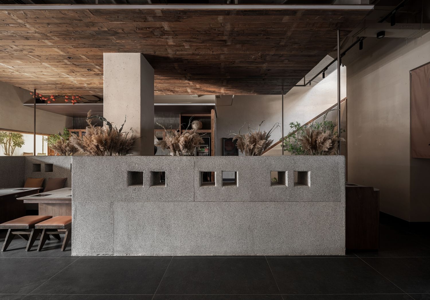 暖场肥牛火锅丨中国沈阳丨尽境空间设计-33