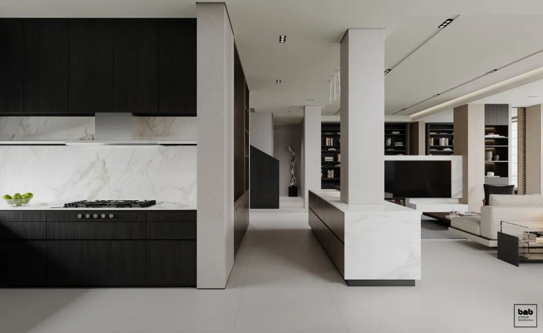 当代别墅空间设计丨本白设计-27