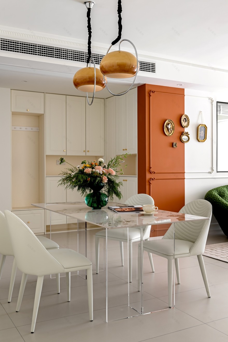 法式奶油风格家丨中国重庆丨琢信装饰-17