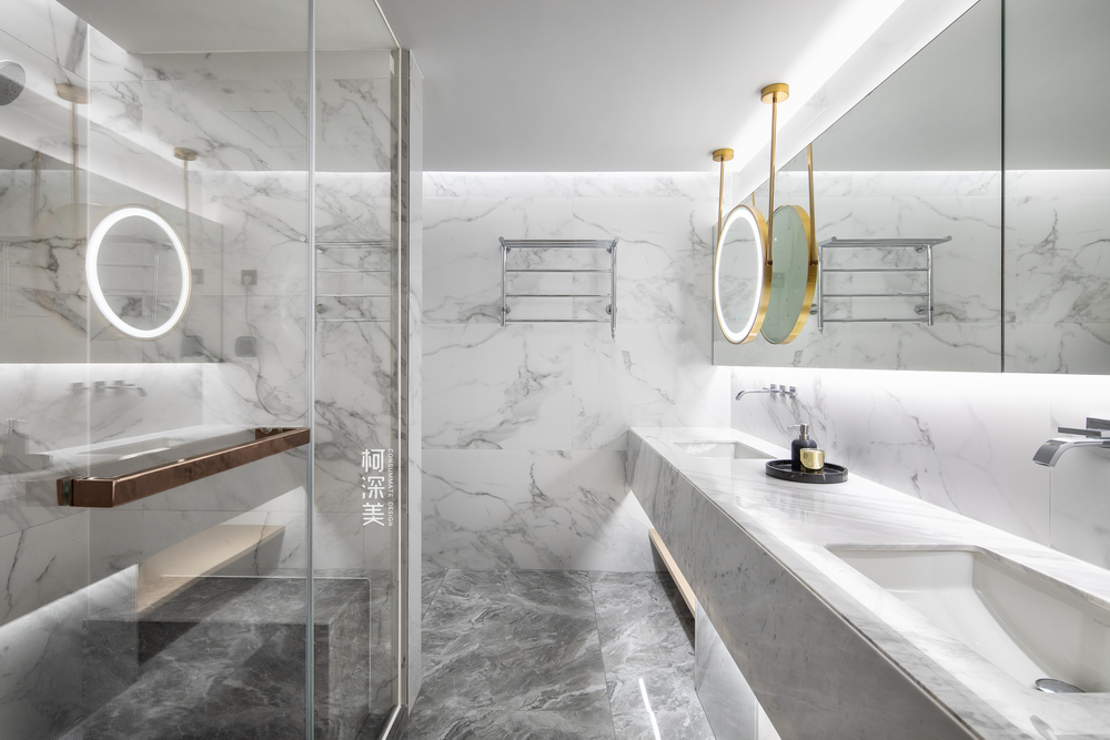 双月湾度假屋 · 现代简约,融入夕阳橙与海洋蓝的活力空间丨中国惠州丨柯深美（深圳）室内设计有限公司-40