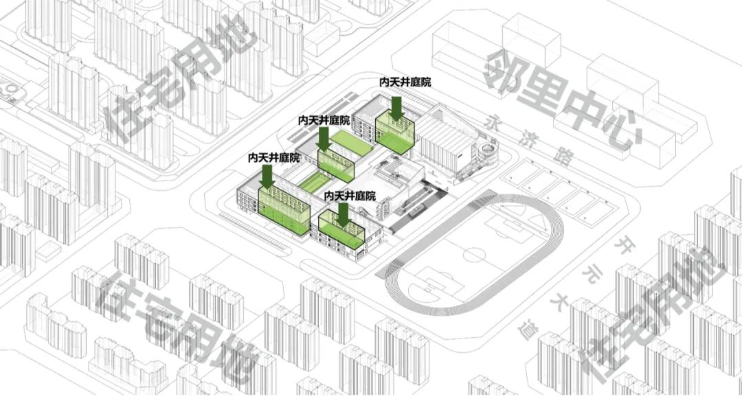 河北沧州九年一贯制永济中学丨中国河北丨森磊国际-16