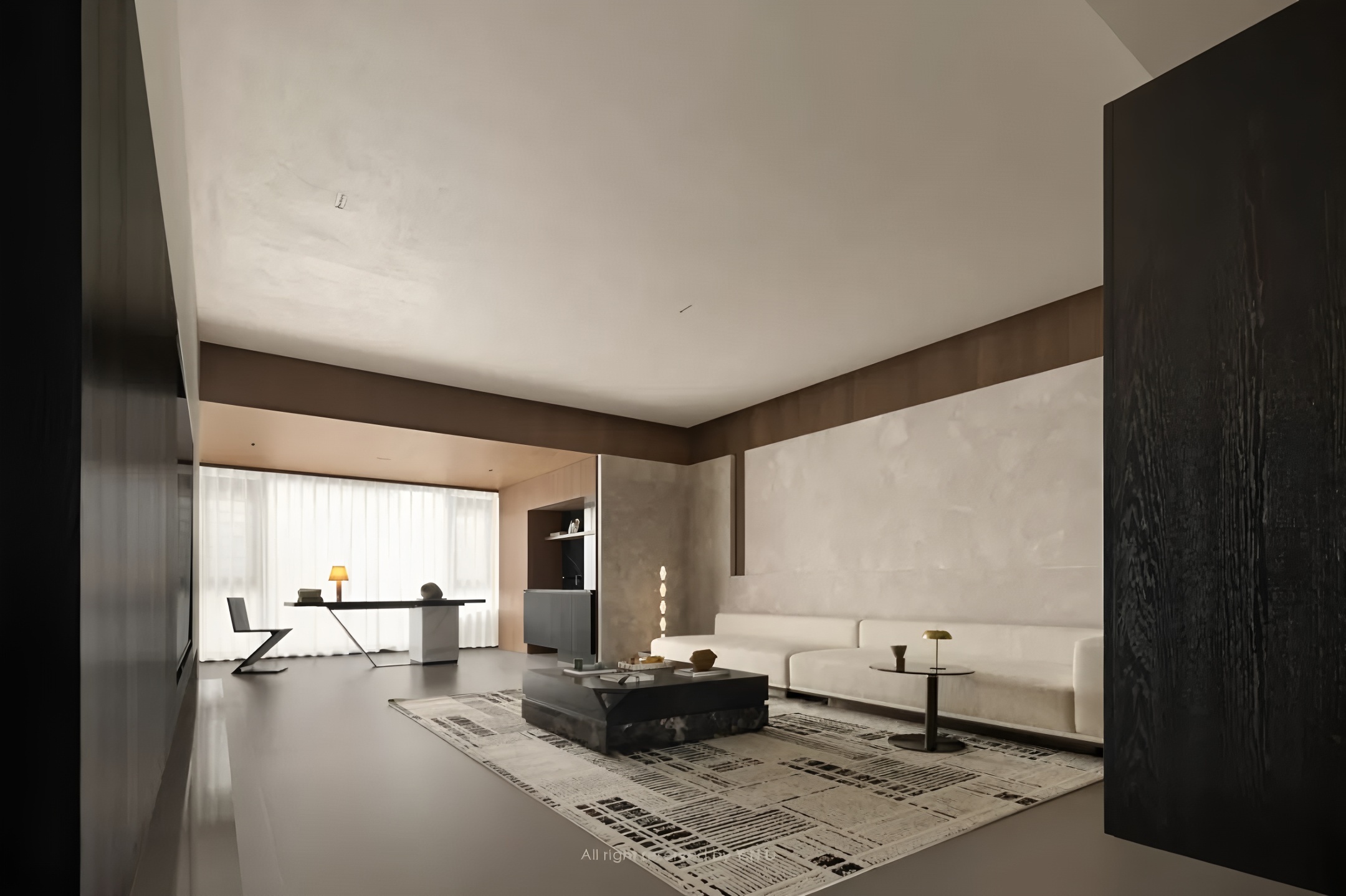 黑咖系 广东·汕头160m²住宅设计丨中国汕头丨伊诺设计Y.N Design-17