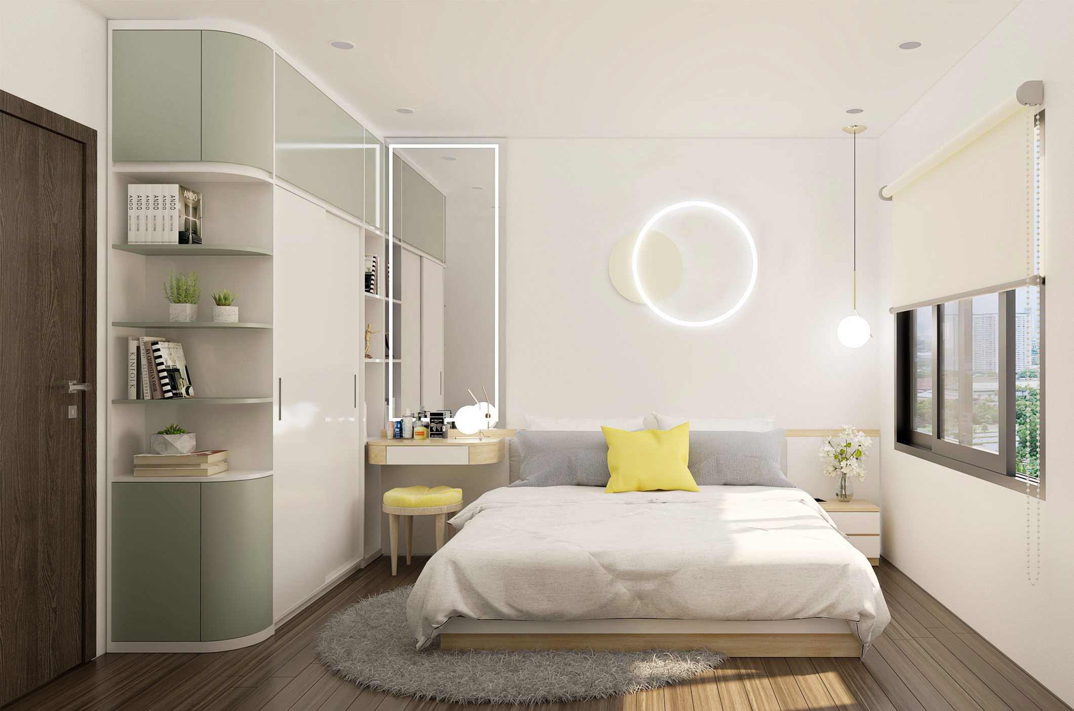 Architectural_Grand park apartment interior-1