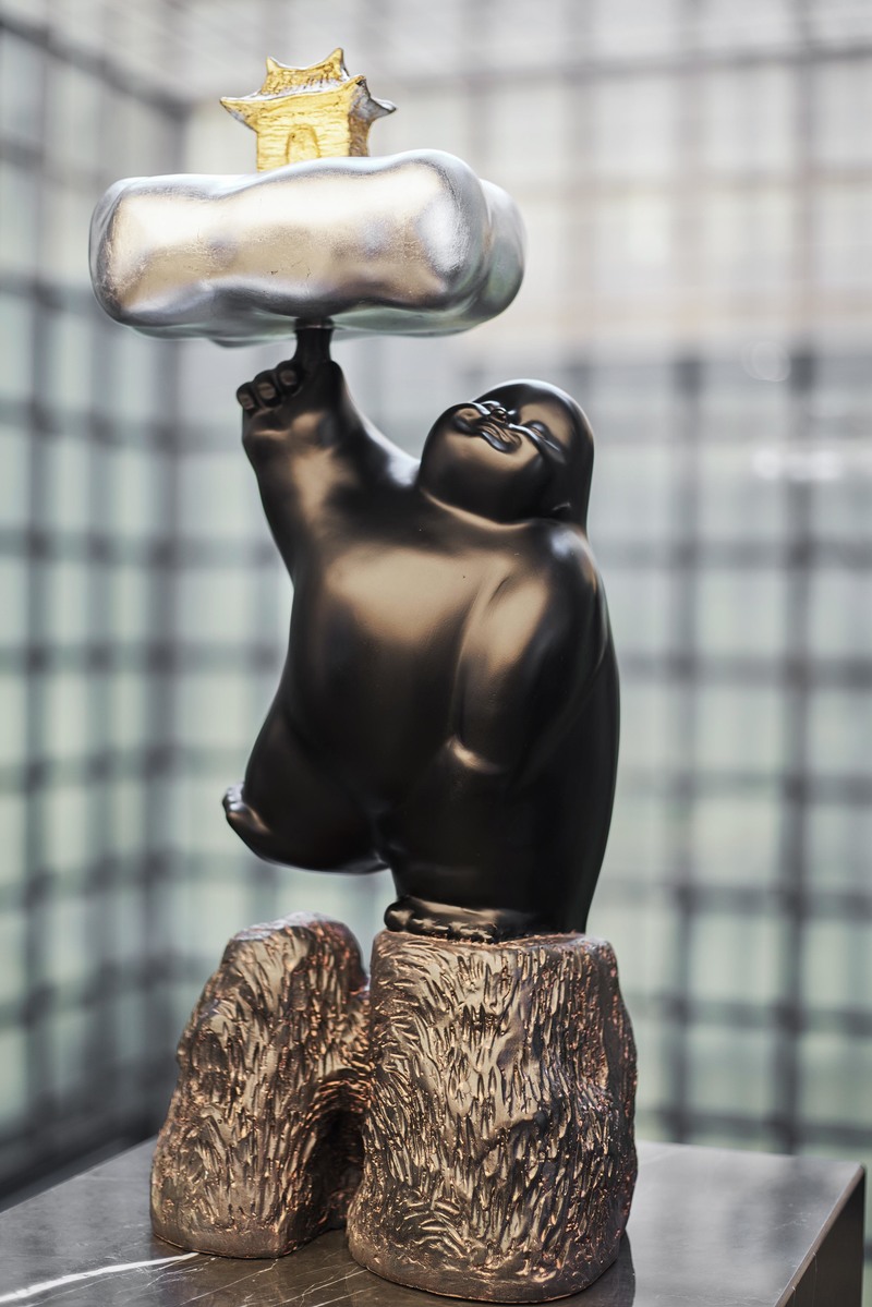 沈阳龙湖天奕售楼处——现代亚太文化交融设计-17