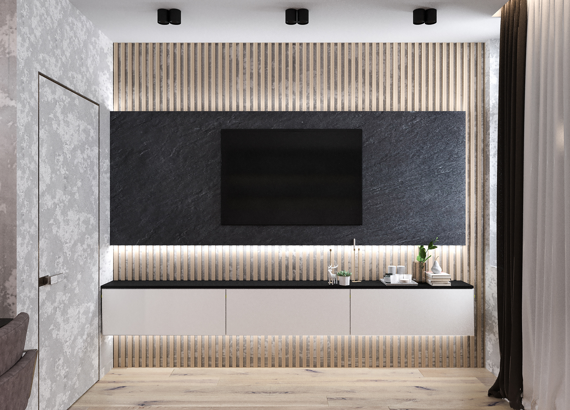 现代极简风公寓设计-10