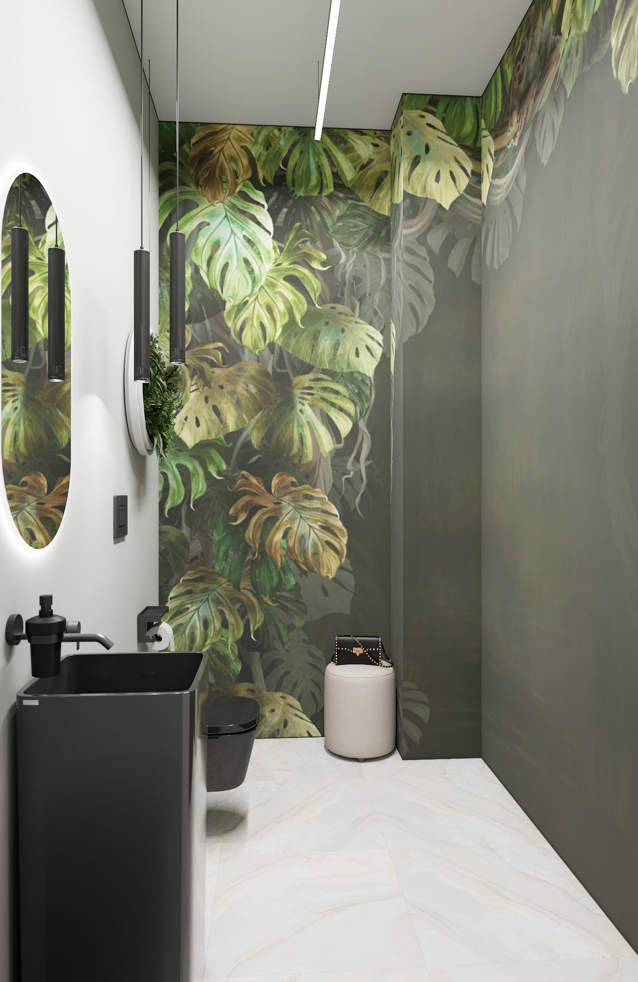 莫斯科睫毛嫁接沙龙室内设计丨布基纳法索波尼-9