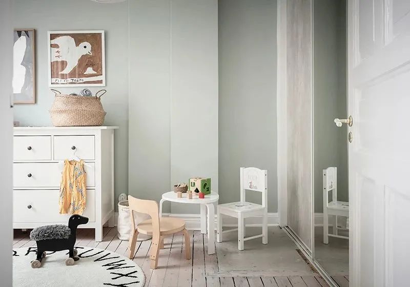 哥德堡北欧米色温暖公寓-16