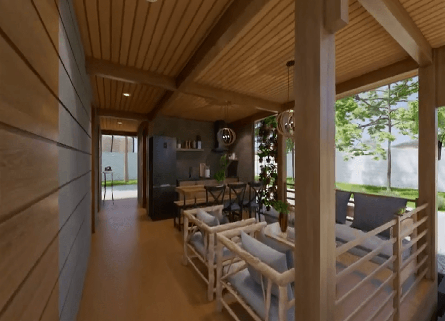 Impressive 2 Bedroom Tiny House Design - Trend House Designs-12