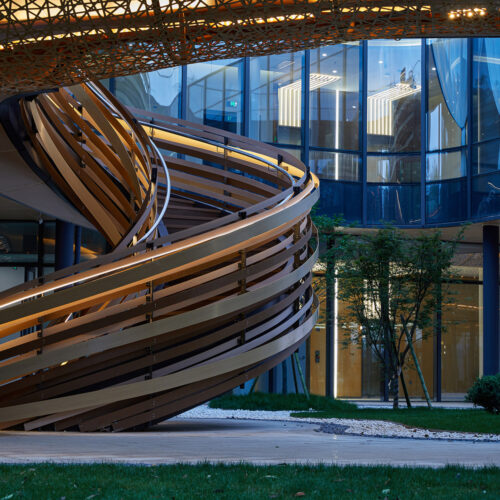 White Crane Lake Visitor Center / Archperience-17