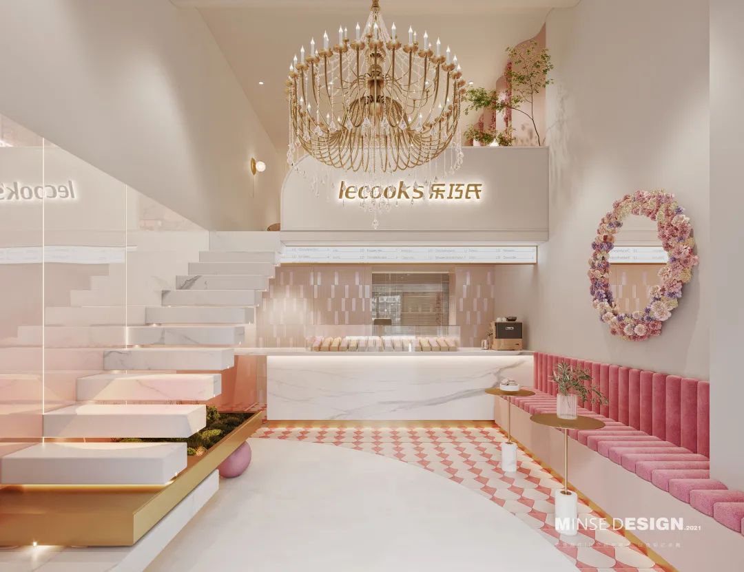 乐巧氏甜品店 · 西湖边的粉色浪漫空间丨中国杭州丨杭州民舍制作空间设计工作室-34