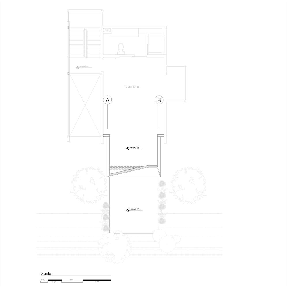 "倾斜立方体 | 2022 年 Quito 的 Oblique Extension House"-41
