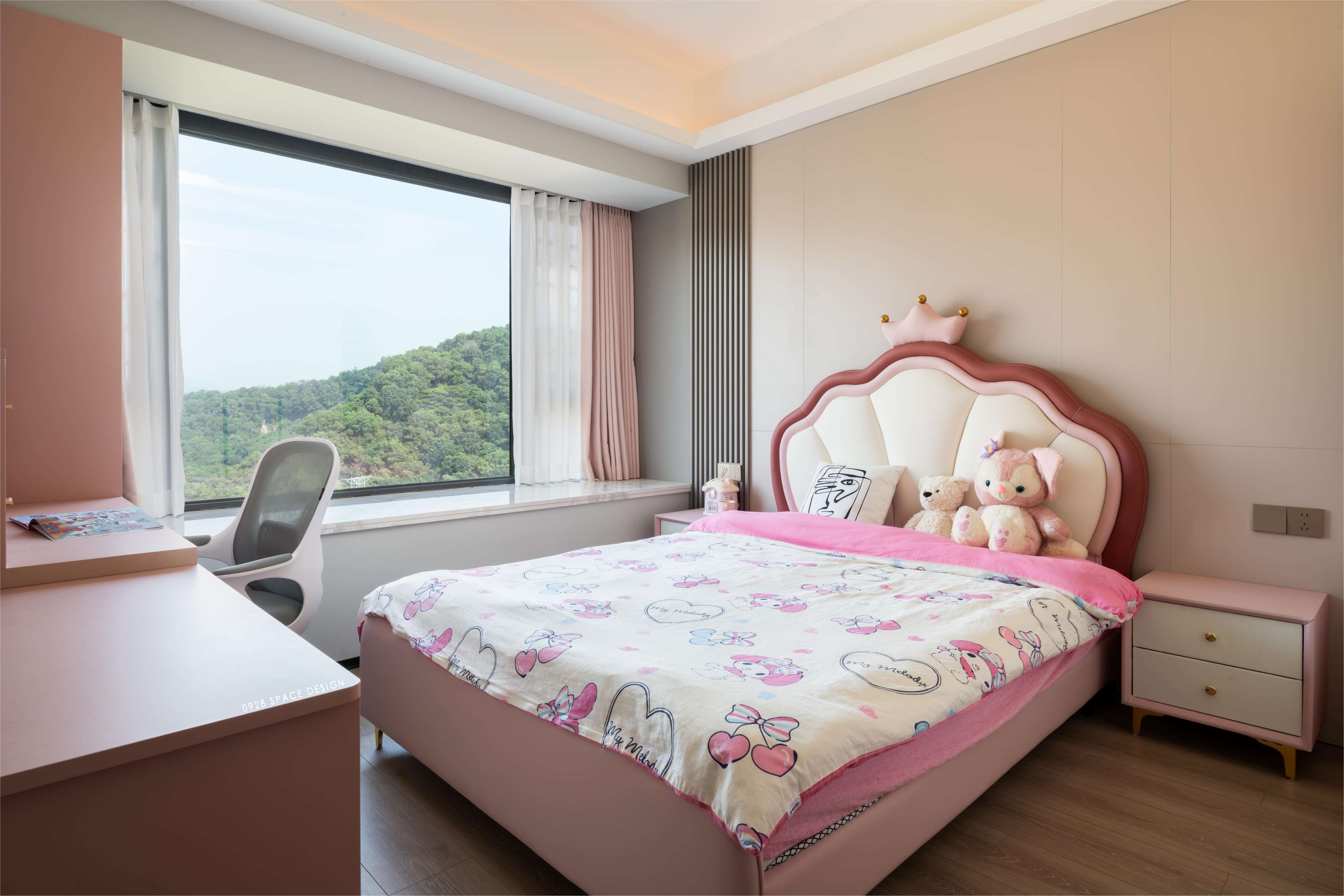 现代轻奢亲子房设计-66